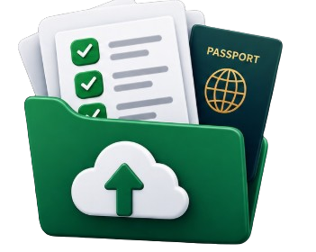 Uploading documents securely
