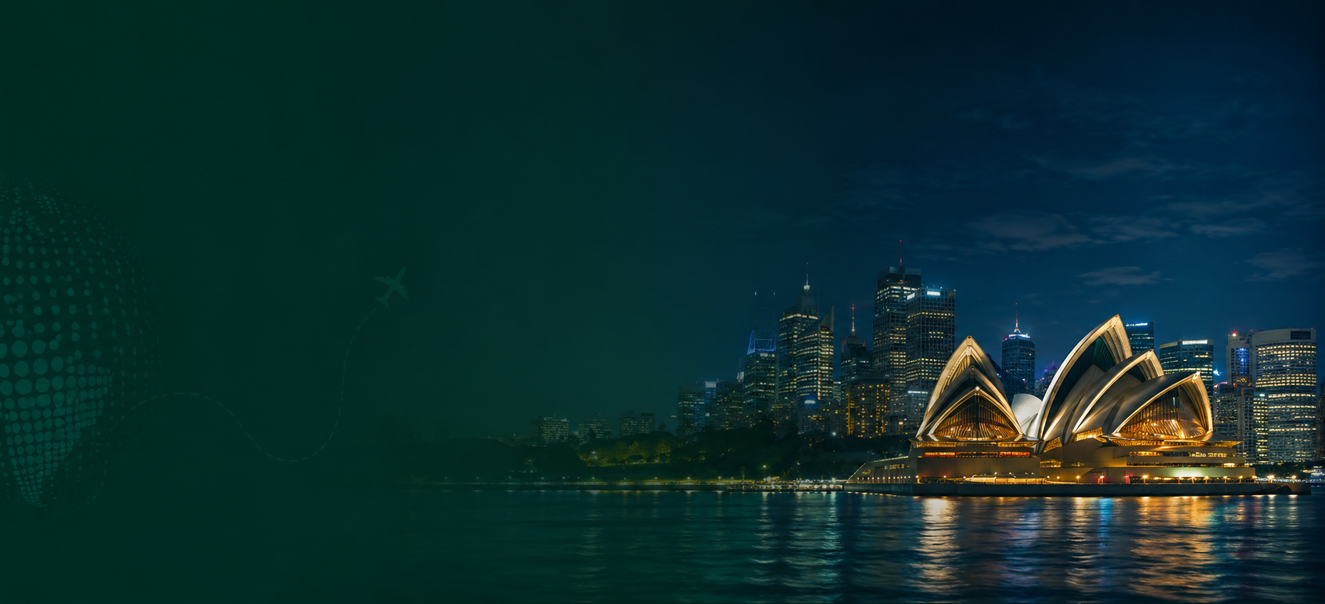 Sydney Opera House at night