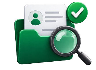 Profile review illustration